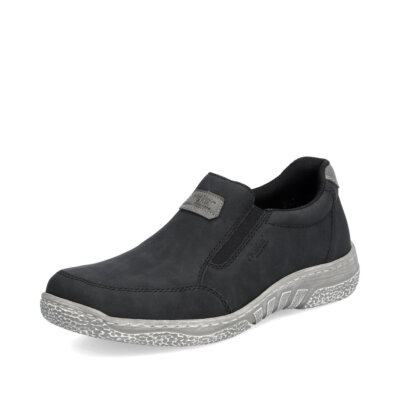 Rieker Herren Slipper Sneaker Sneakers Halbschuhe Schuhe schwarz 03553