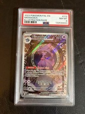 Pokemon Paldea Evolved Mismagius 212/193 Illustration Rare PSA 8 on eBay