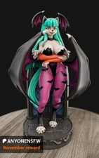 Furry Morrigan 1/12 Scale Resin Figure NSFW | Unpainted Model Kit