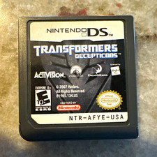 Nintendo Transformers: Decepticons Nintendo DS 2007 Cartridge Only NTSC-U/C E10+