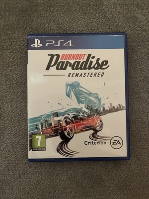 Burnout Paradise Remastered Sony PlayStation 4 PS4 Complete Video Game Free Ship
