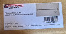 original Wiechers Domstrebe Alu hinten für Renault Clio III Typ R CRJN CRK8