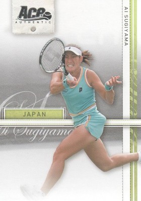 2007 Ace Authentic Straight Sets BASE Tennis Cards Pick from List
