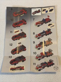 LEGO Racer 8149 Streak 8150 ZX Turbo 8151 Adrift 8193 Bullet 30434 Aston Martin