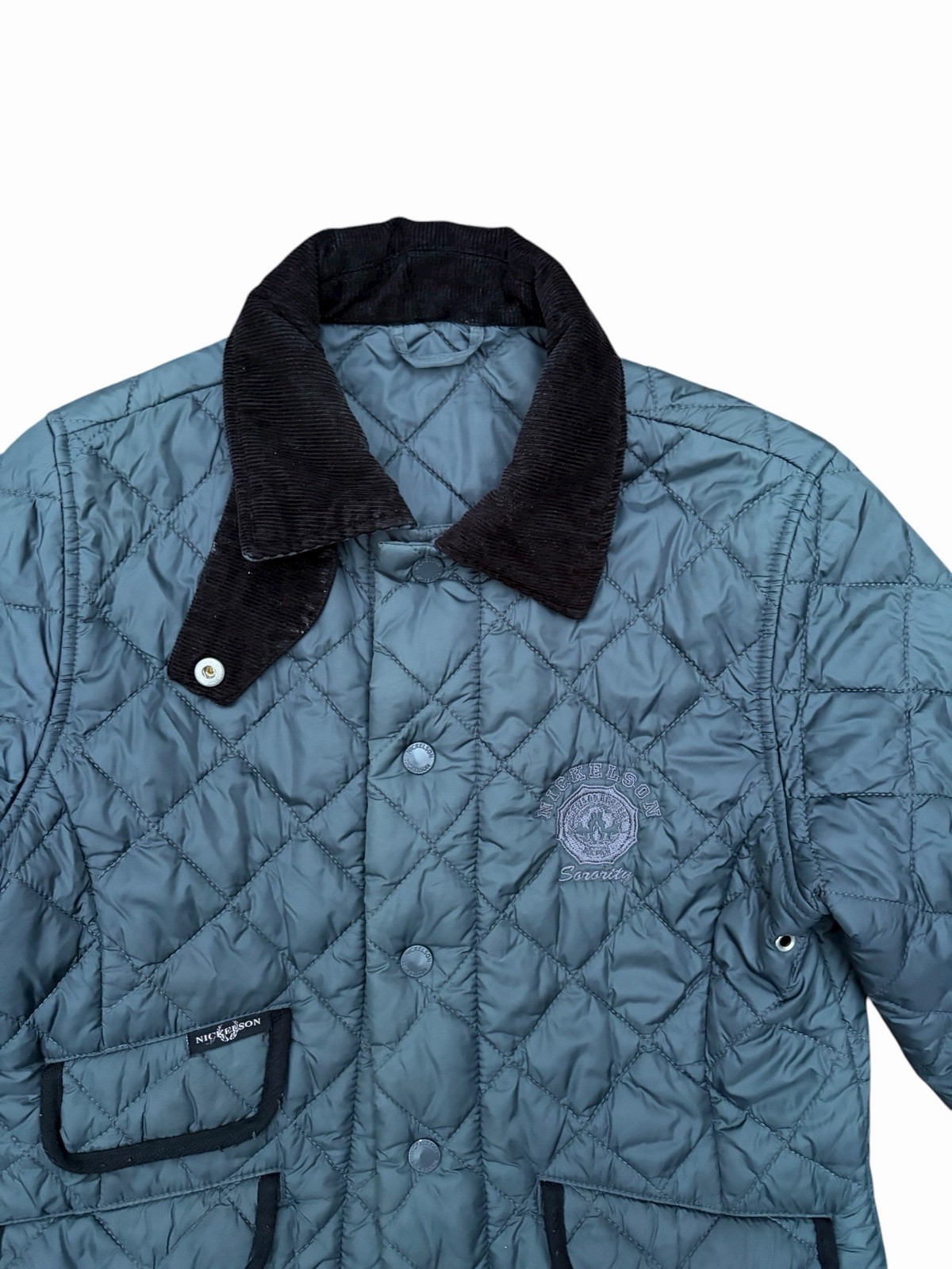 Vintage Nickleson Quilted Jacket Women’s Small image 2