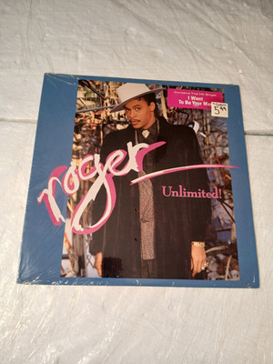 ROGER TROUTMAN: Unlimited (Vinyl LP Record) 1987 Reprise Tested