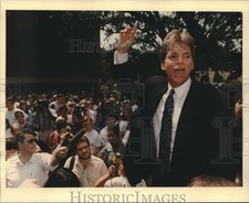 1995 Press Photo David Duke during his campaign - noa91380