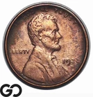 1922-D Weak D Lincoln Cent Wheat Penny, Key Date, XF