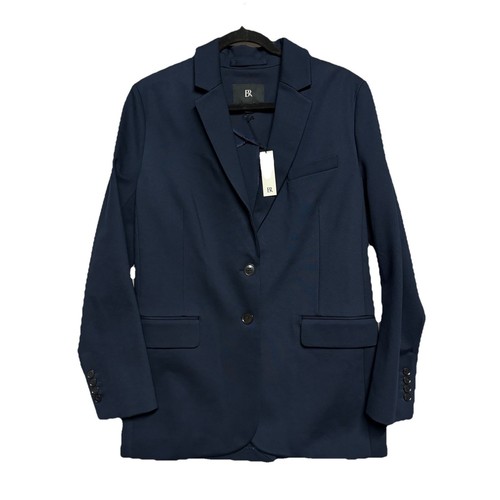 Blazer para mujer Banana Republic Everywhere Ponte azul marino carrera corporativa XS NUEVO CON ETIQUETAS - Imagen 2 de 17