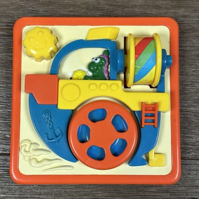 Vintage Playskool Baby Lil Busy Box Boat Take Along Activity Toy 1988 RARE FIND!