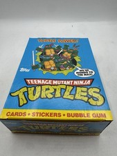 1989 Topps Teenage Mutant Ninja Turtles Wax B...