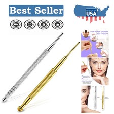 2PC Stainless Steel Facial Reflexology Tools, Retractable Acupuncture Pens