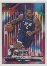 2021-22 Panini NBA Hoops Hipnotized Kawhi Leonard #15 9ft