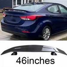 For Hyundai Elantra Carbon Style 46 Car Rear Trunkspoiler Lip Wing Racing For Hyundai Elantra Carbon Style 46 Car Rear Trunkspoiler Lip Wing Racing