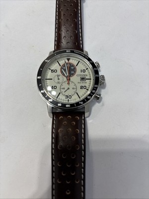 44MM CITIZEN ECO DRIVE WRIST WATCH CAL.B612 CHRONOGRAPH MODEL S111684