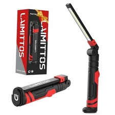 Rechargeable Work Light 2500mAh Magnetic LED Work Light Flashlight 600 Lumens