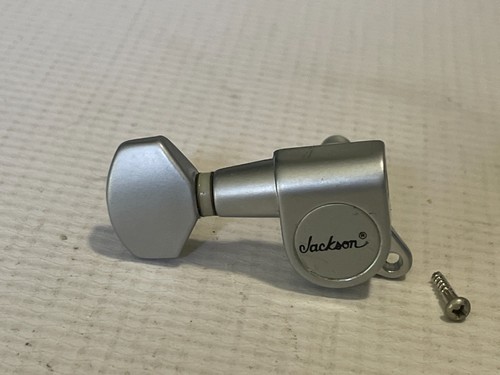 1 - 1990's Jackson Dinky Guitar 1 Single Brushed Chrome Reverse Tuning Peg Tuner