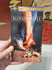 Blood Simple VHS, 1999 Universal Collector's Choice Thriller Frances McDormand
