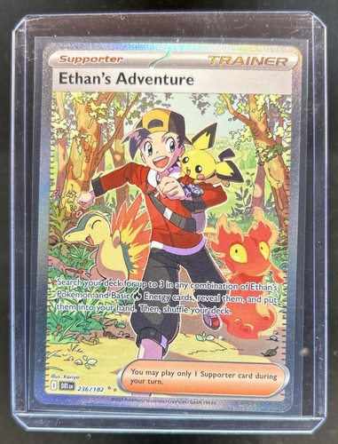 2025 Pokemon Destined Rivals Ethan's Adventure #236/182