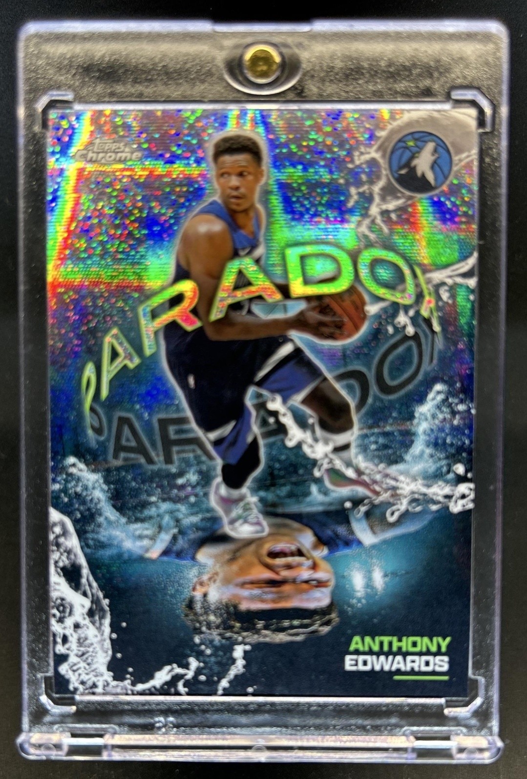 2025-26 Topps Chrome Anthony Edwards Paradox SSP #PX-2 Timberwolves