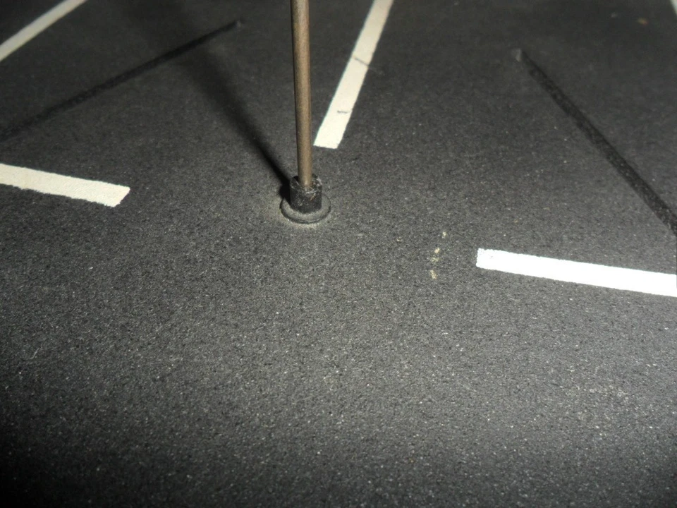 Scalextric años 60 MM/A 224 PISTA GOMA PADDOCK - Imagen 4 de 4