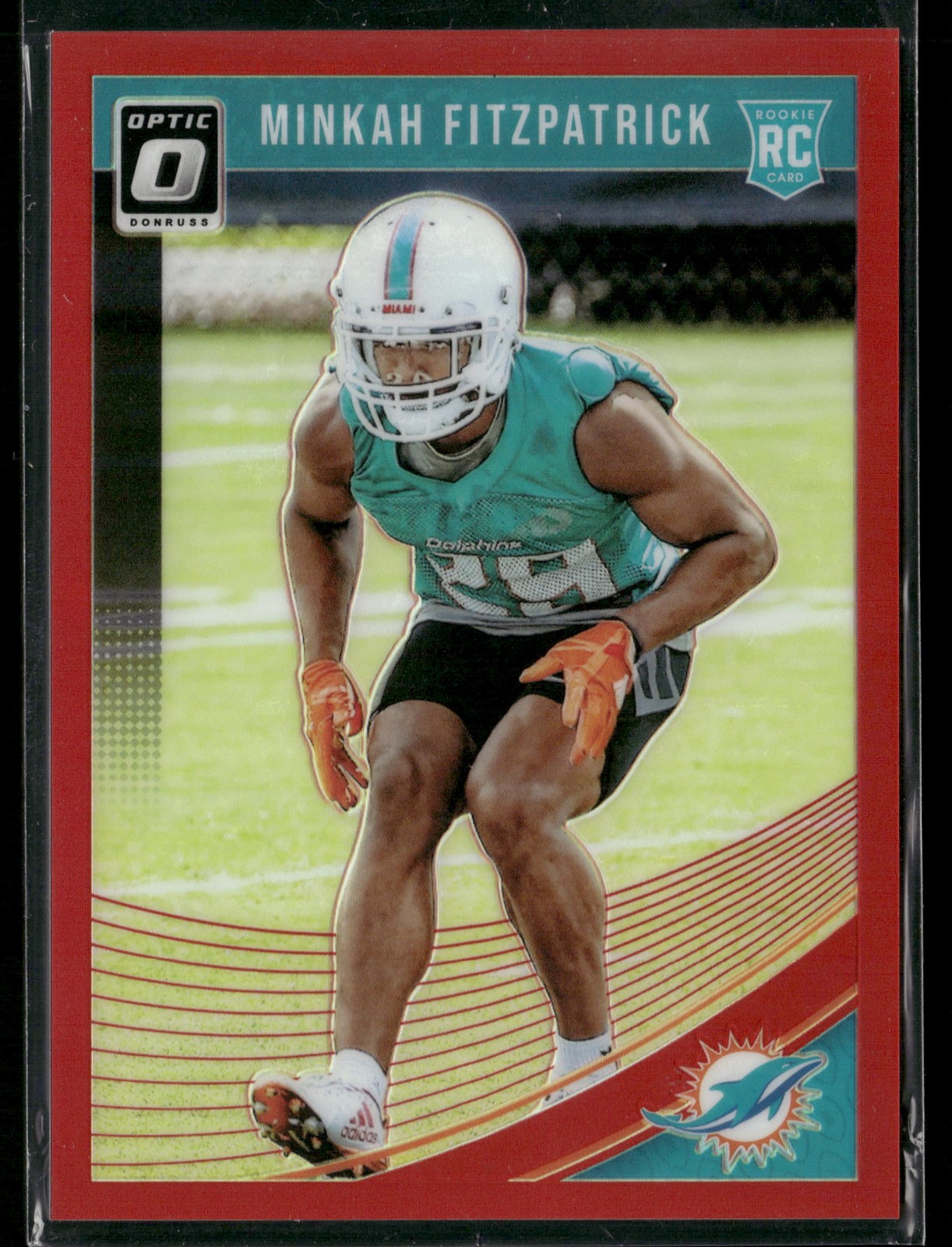 2018 Donruss Optic #103 Minkah Fitzpatrick Red #/99