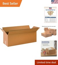 Shipping Boxes 24L x 8W x 8H 25-Pack Long Corrugated Boxes for Moving, Shippi...