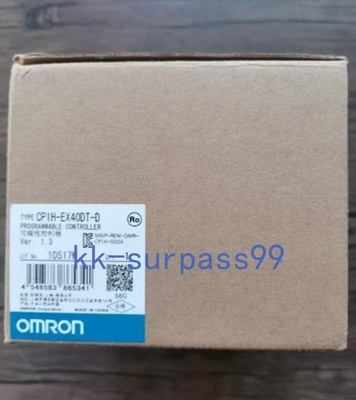 1 PCS NEW IN BOX OMRON CP1H-EX40DT-D Controller