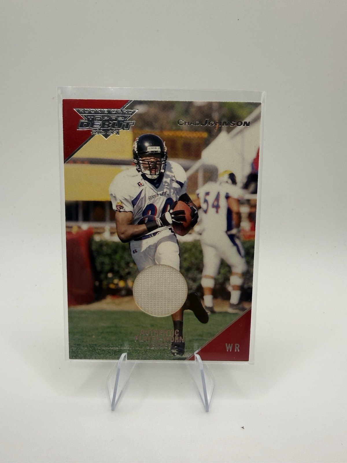 Chad Johnson Topps Debut #128 Jersey