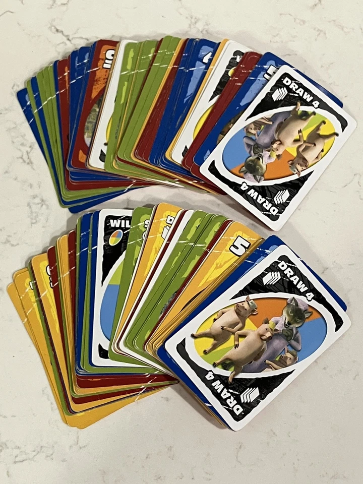 2004 Shrek 2 Uno Special Edition Card Game With Tin Incomplete *Read* - Image 4 of 4