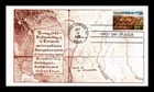 US COVER PUAS AMERICAN GRAND CANYTON FIRST DAY ISSUE ALL OVER MAP