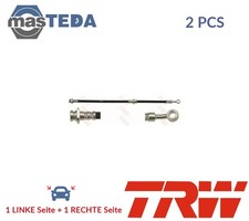 PHD681 BREMSSCHLAUCH BREMSLEITUNG VORNE TRW 2PCS FÜR SUBARU JUSTY III 1.3L,1.5L