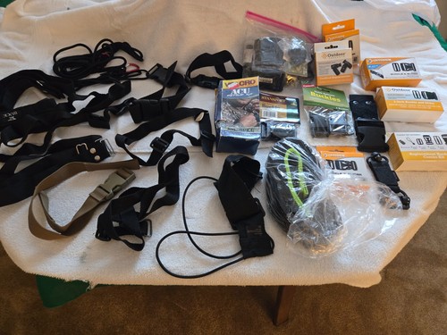 Miscellaneous straps, buckles, etc. See pictures 
