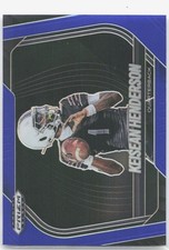 2025 Prizm Black NIL Keisean Henderson Blue /199