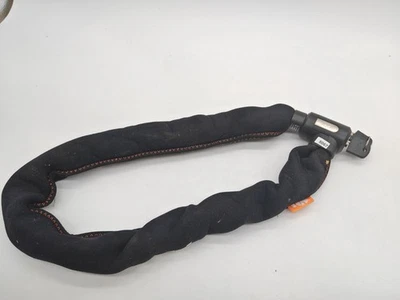 AXA ProCarat+ Kettenschloss 105cm schwarz 2020 Fahrradschloss - Schlüssel defekt - Bild 1 von 3