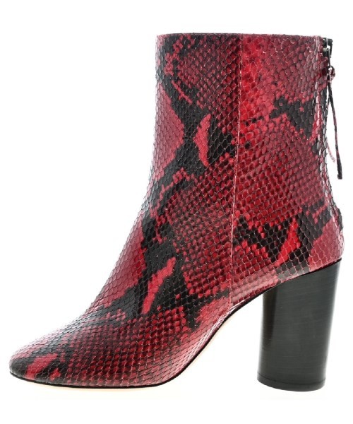 ISABEL MARANT Boots RedxBlack(Python) 36(Approx. … - image 4
