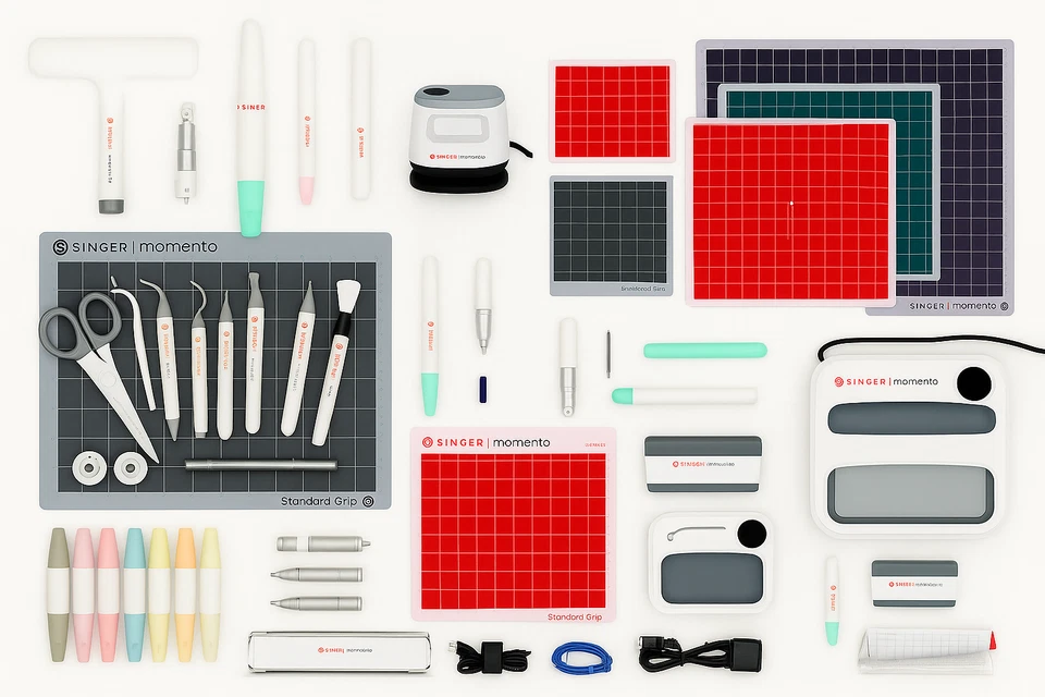 Zubehör Singer momento Schneideplotter Bastelschneidemaschine - Frei wählbar