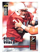 ROOKIE CARD TREV ALBERTS Colts 1994 Collectors Choice SILVER PARALLEL Card #9. rookie card picture