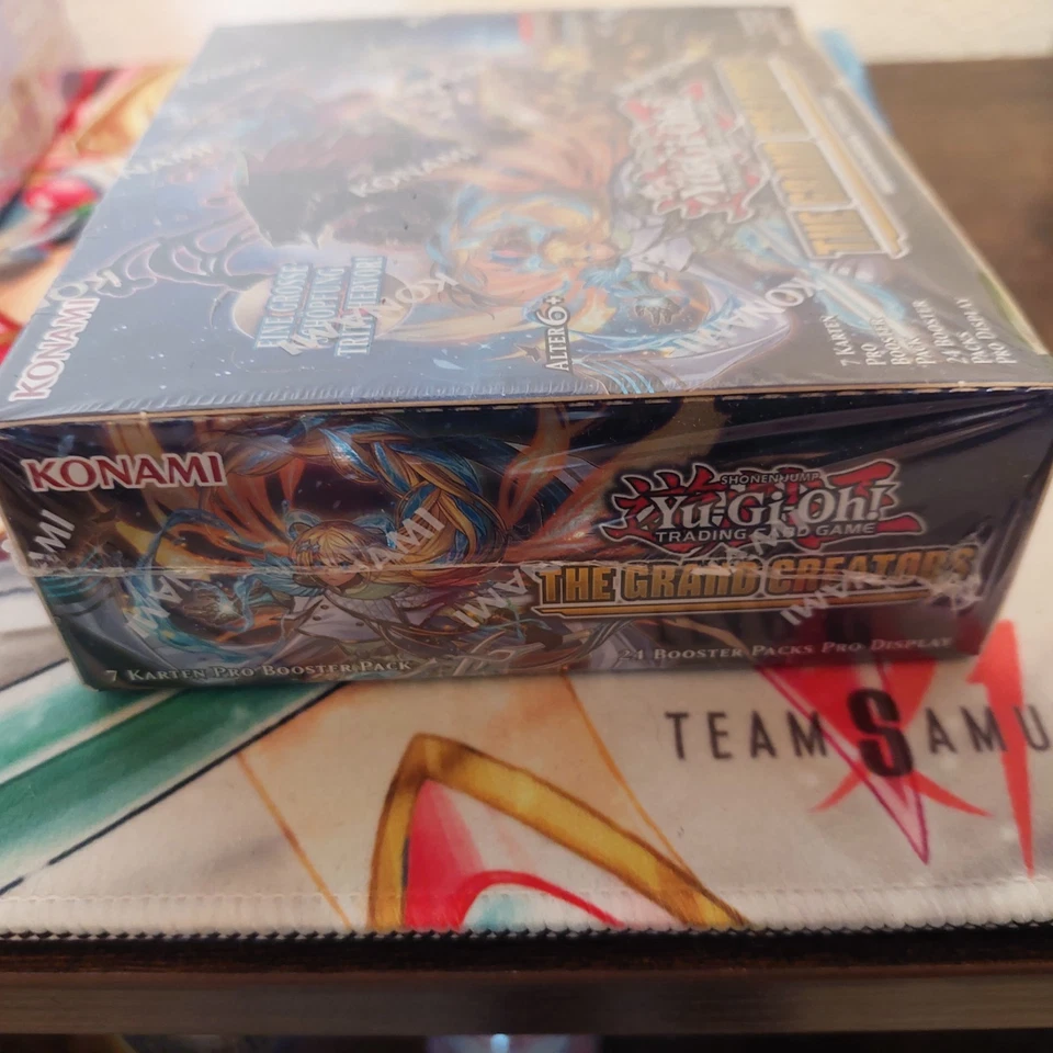 Konami Yu-Gi-Oh The Grand Creators 24x Booster Display Deutsch/1.Auflage  - Bild 3 von 4