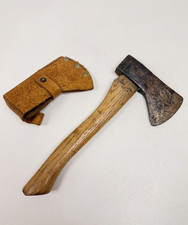 Vintage Norlund Hatchet Axe Wooden Handle 12