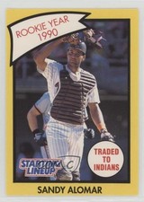 1990 Starting Lineup Cards Rookie Year Sandy Alomar Jr 0l1