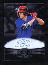 2023 Onyx Premium Black 44/65 Evan Carter #OPEC Auto 0j81