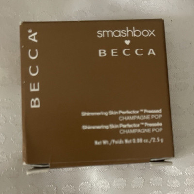 Smashbox BECCA Shimmering Skin Perfector Highlighter Champagne Pop 0.08 oz 2.5g