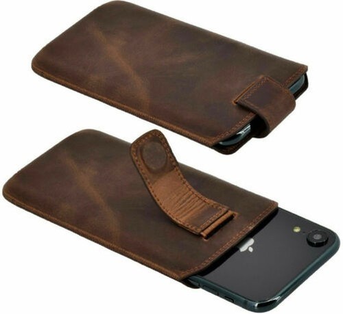 Nokia 8 Hülle Leder Tasche Suncase Schutz Kappe Cover Leder Etui in 16 Farben - Photo 5/19