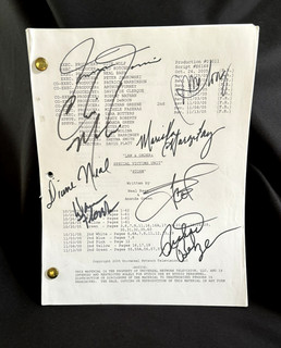 Law and Order: SVU “Storm” Episode Signed FULL CAST Diane Neal's Personal