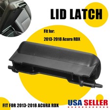 Center Console Lid Latch Armrest Lock Replace Black For Acura Rdx 2013 2014-2018
