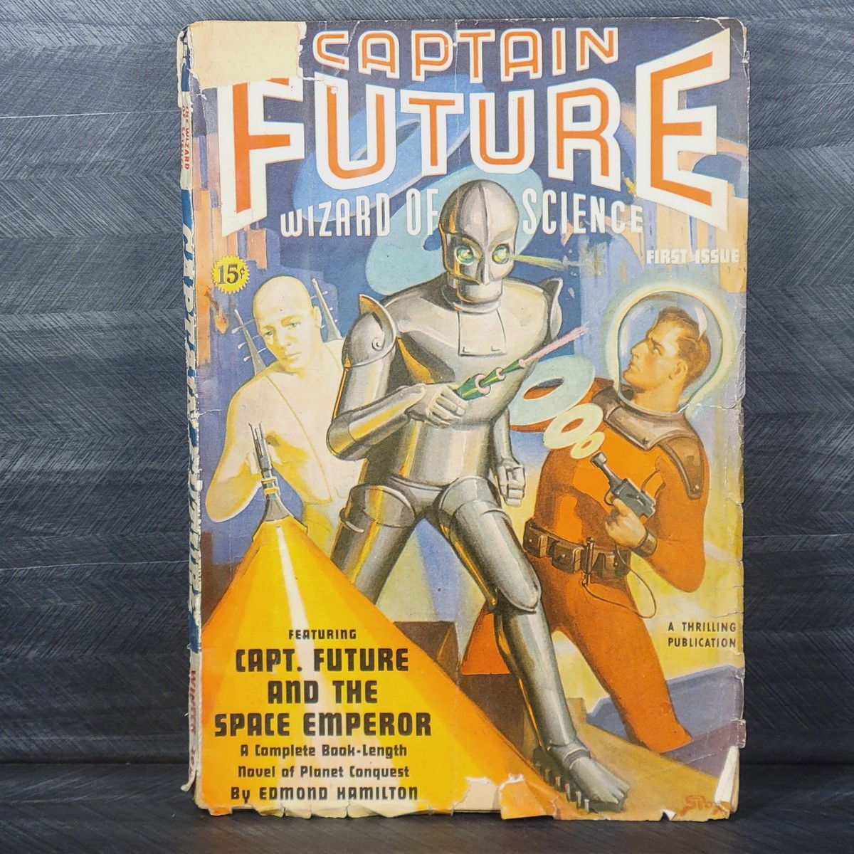Captain Future Wizard Of Science #1 Winter 1940 Edmond Hamlton