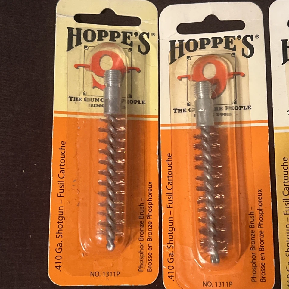 HOPPE'S .410 Gauge Shotgun Cleaning Phosphor Bronze Brush No 1311P Lot Of 4 - Image 2 of 4