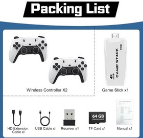New Retro Game Console, Classic Video Games with 4K HDMI, 20,000+ Games and 23 E