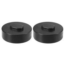 X Autohaux 2 Pcs Rubber Jack Puck Jacking Lift Pad Jack Lift Point Pad for Porsc